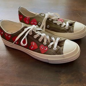 COMME des GARÇONS PLAY Converse Green Size US 10
